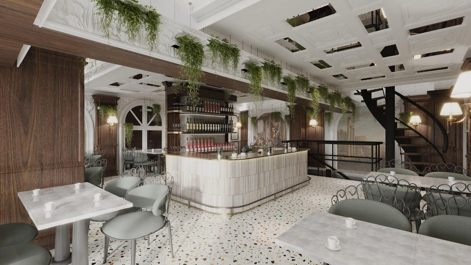 Kafe & Restoran Tasarım Serisi